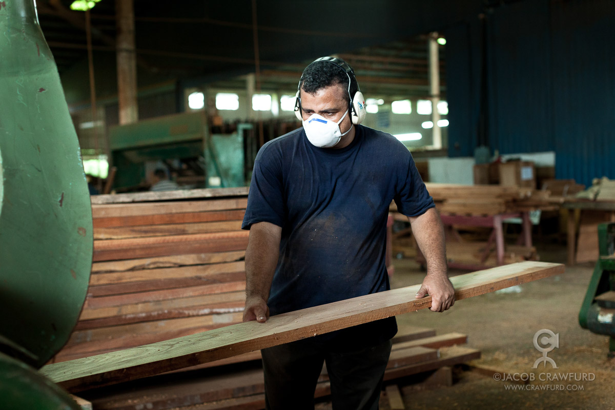 Wood factory in Nicaragua