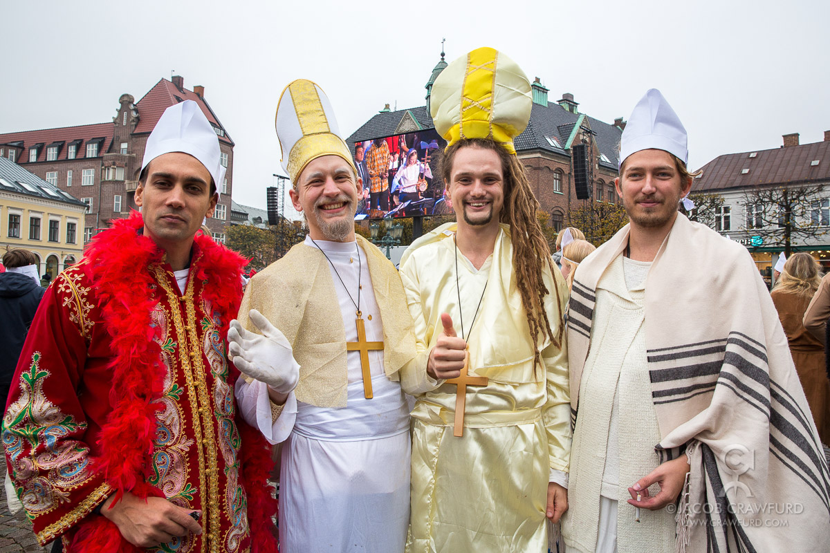 The Pope visits Sweden