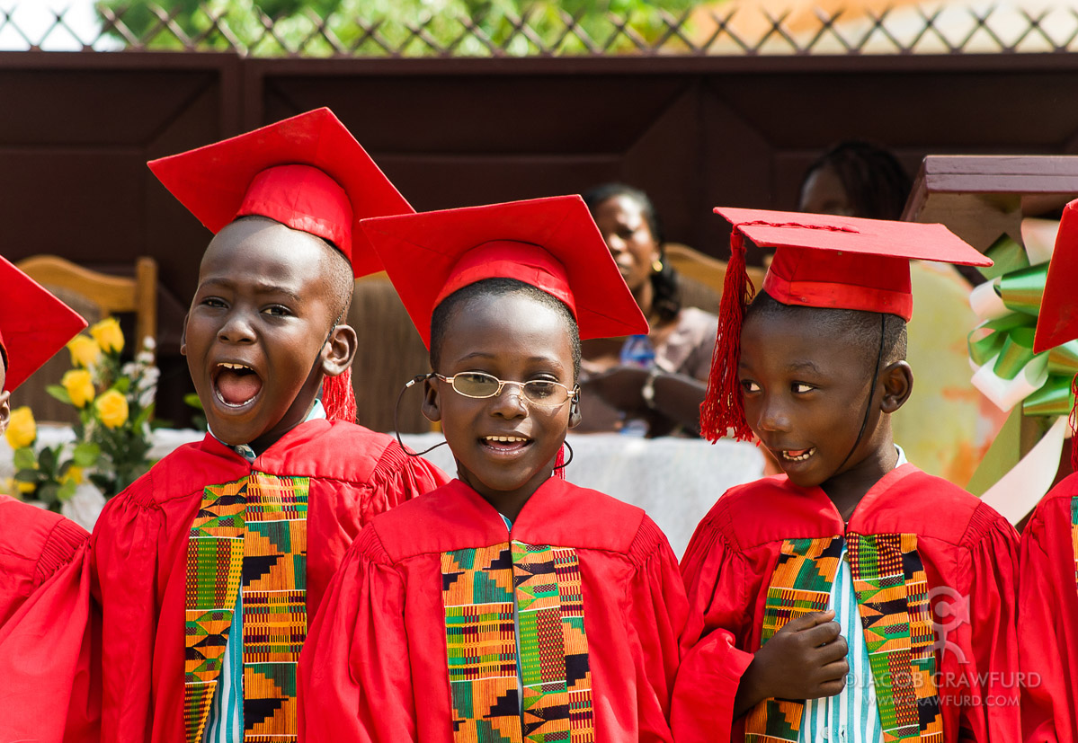 Pre-school "graduation", Ghana