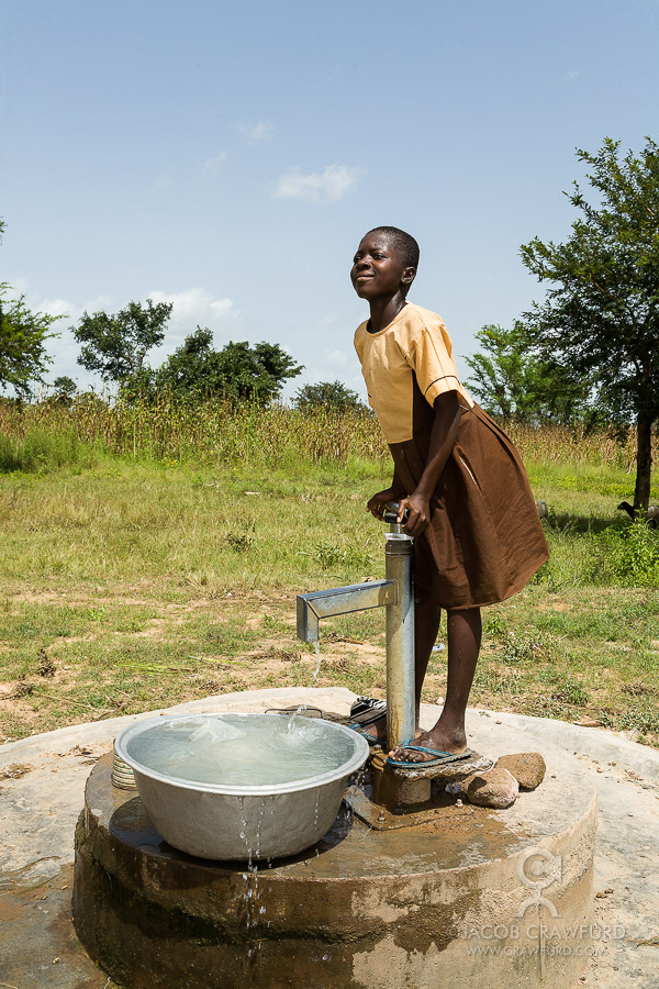 Water pump, Bolgatanga (Ghana)