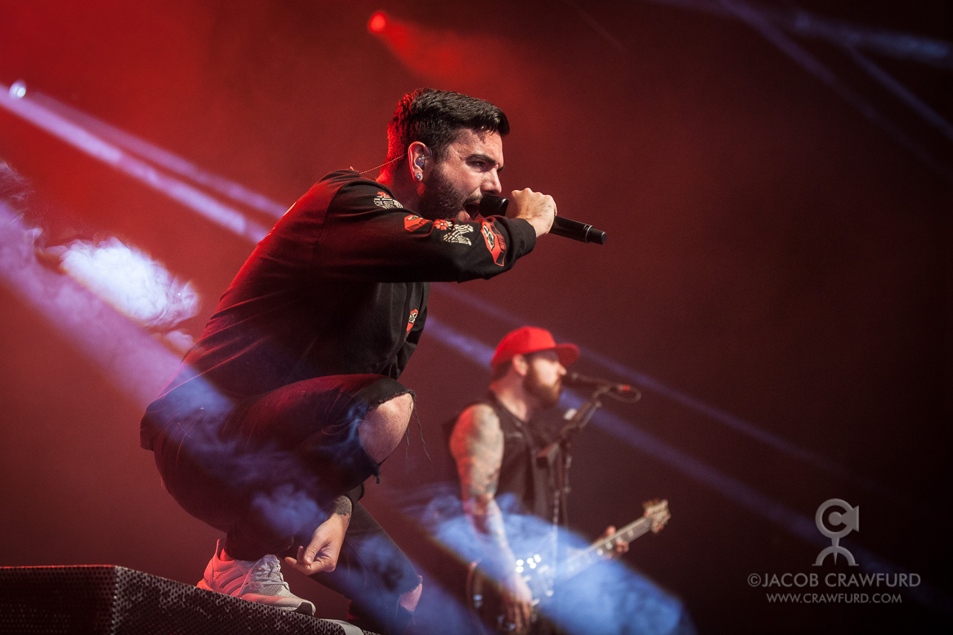Jeremy McKinnon with A Day To Remember (US), Avalon © Photo: Jacob Crawfurd