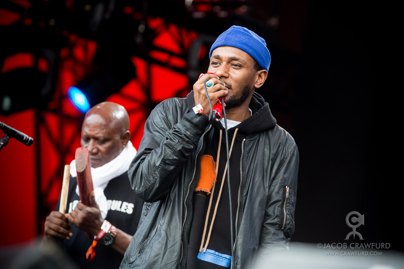 Seun Kuti ft. Yasiin Bey (Nigeria), Orange © Photo: Jacob Crawfurd