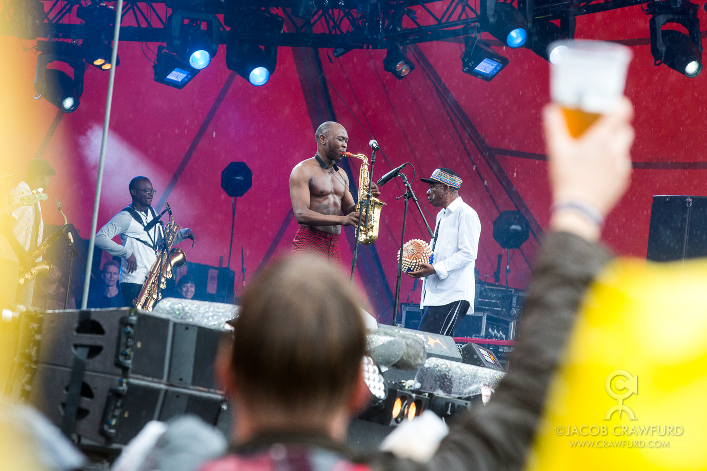 Seun Kuti ft. Yasiin Bey (Nigeria), Orange © Photo: Jacob Crawfurd