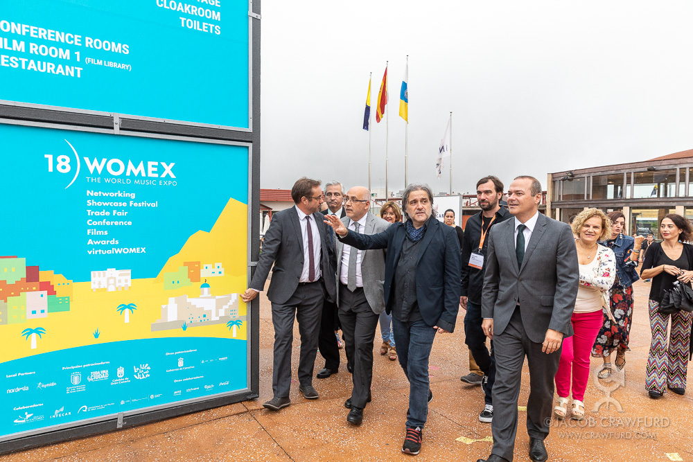 Guided tour at Womex Expo