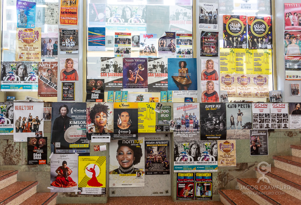 Posters at Womex